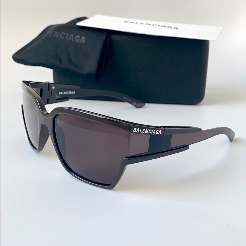 Balenciaga Sunglasses BB0039S 004 Brown - Picture 2 of 7